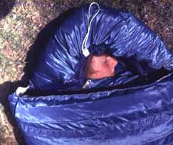 hood sleeping bag