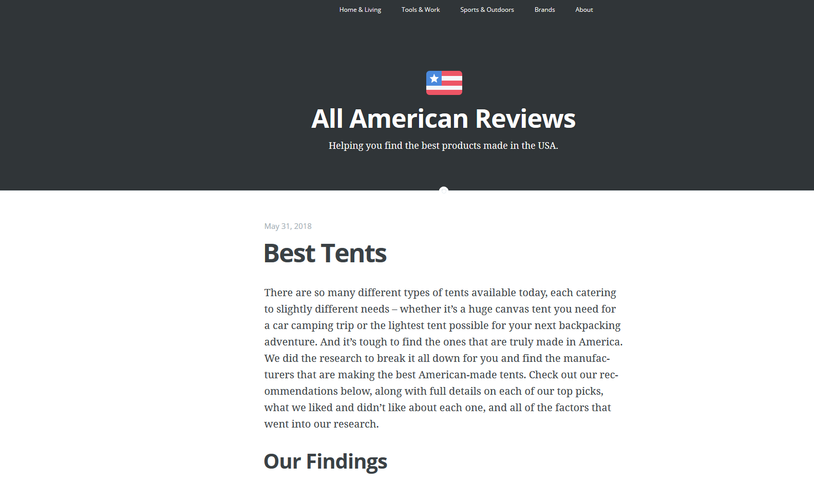 All American Reviews