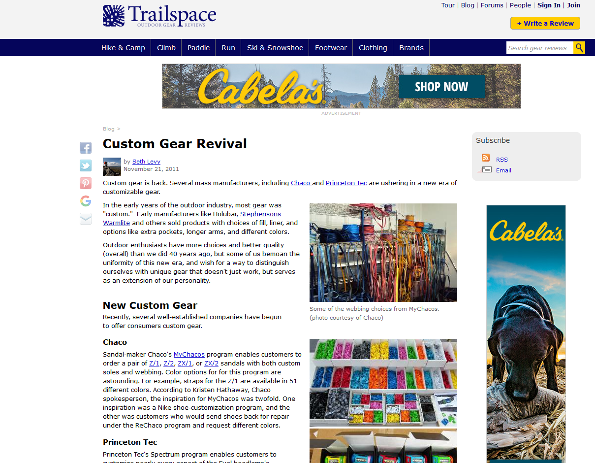 Trailspace Outdoor Gear Review