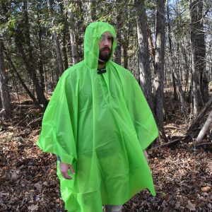 green poncho