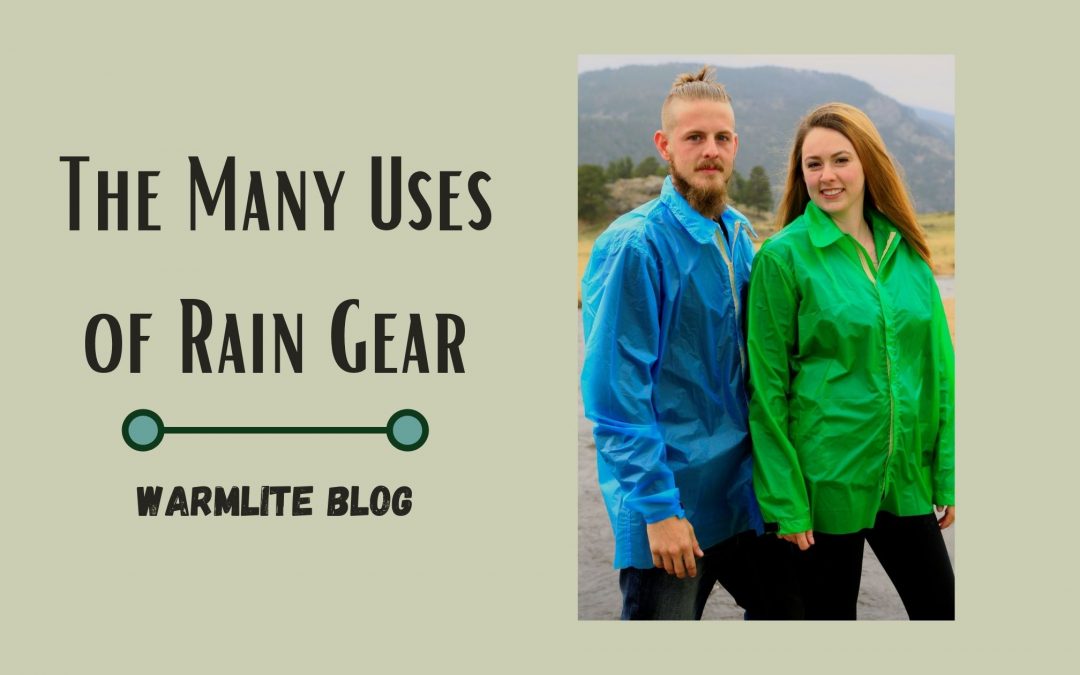 The Many Uses of Rain Gear